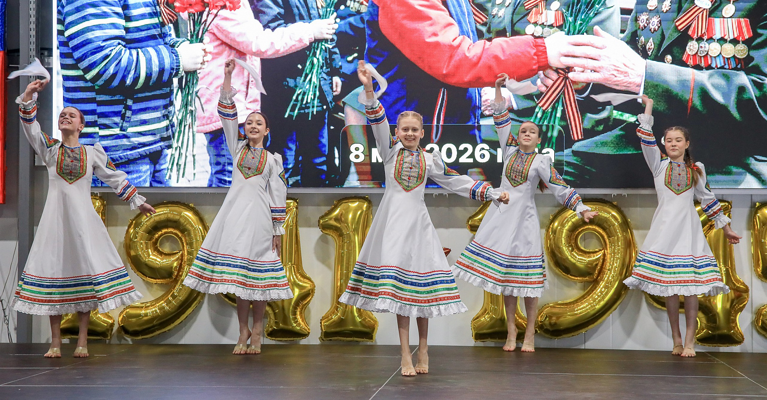 Грандиозный праздник в честь Дня Победы прошел в Одинцово